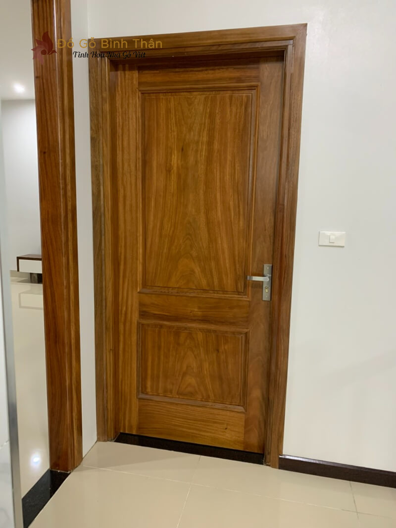 Cửa Gỗ Tự Nhiên Thông Phòng CGTP-14