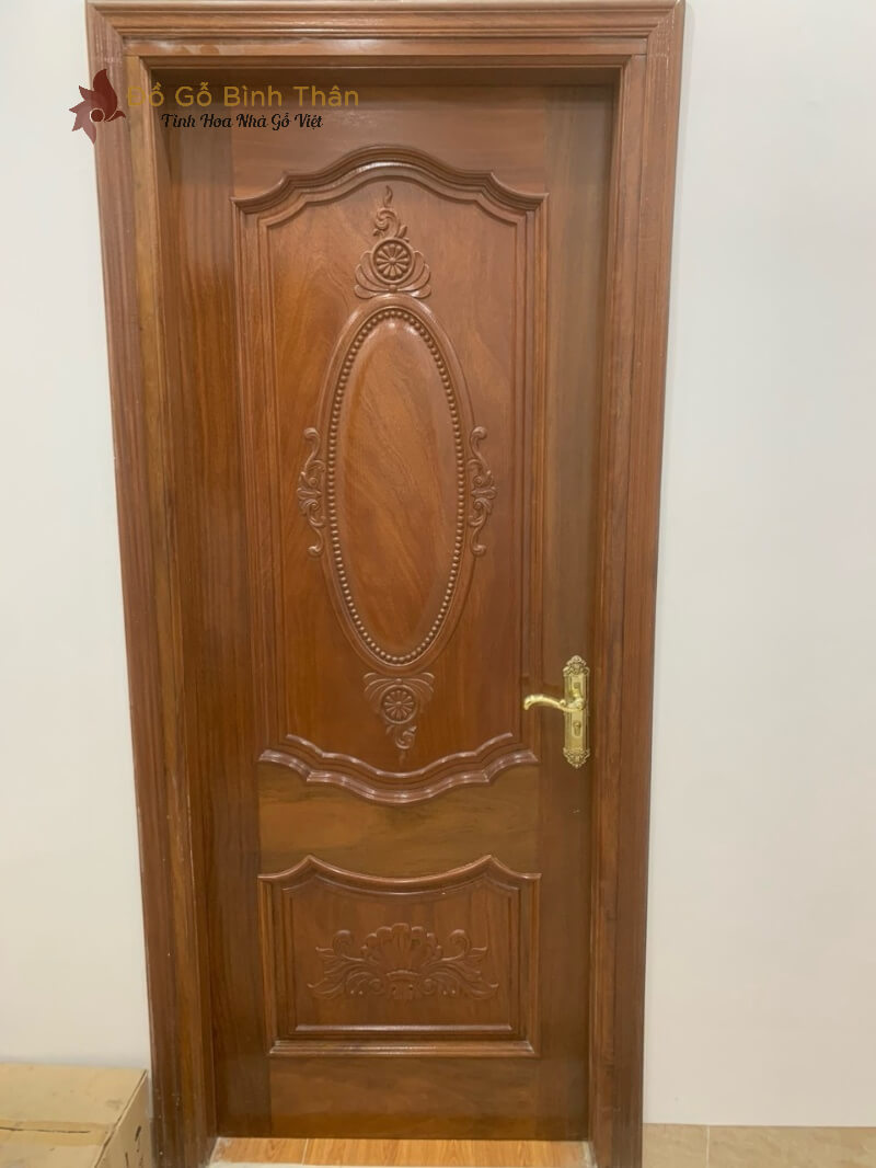 Cửa Gỗ Tự Nhiên Thông Phòng CGTP-15