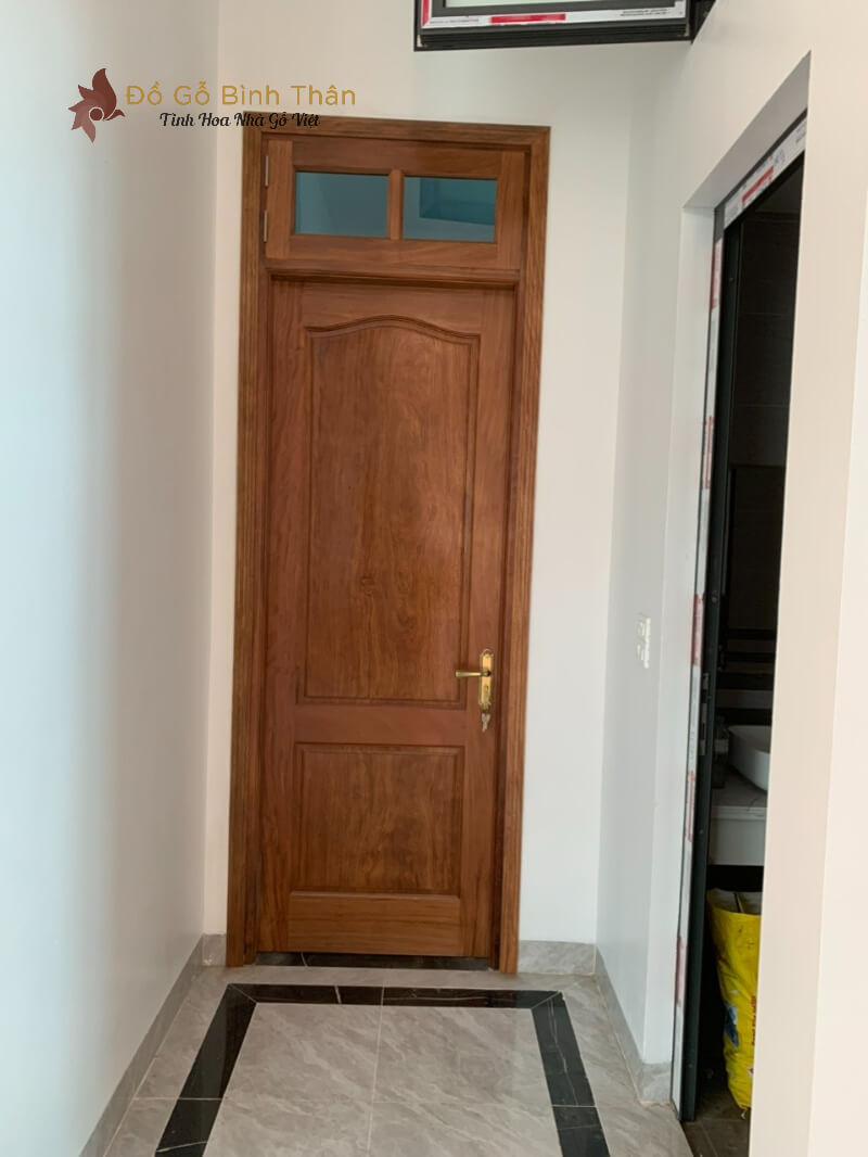 Cửa Gỗ Tự Nhiên Thông Phòng CGTP-17